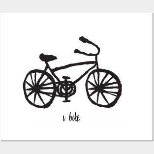 i bike cycling design Posters and Art